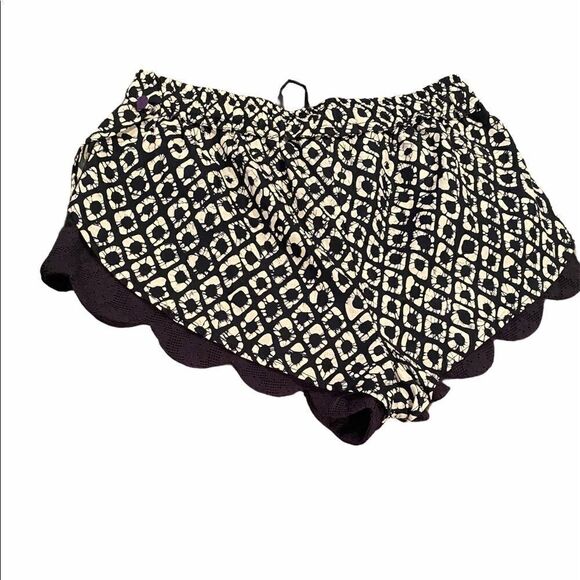 Indigo Rein Navy/White  Printed Shorts Sz Small - Picture 5 of 12